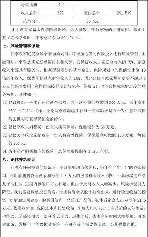 理财实训报告总结与体会 理财实训报告总结与体会