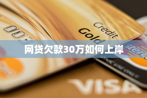 欠款30万，如何上岸理财—重塑财务自由之路 欠款30万如何上岸理财