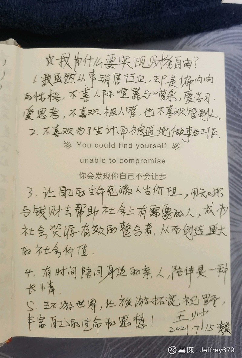 手写理财规划，迈向财务自由的稳健之路 手写理财规划